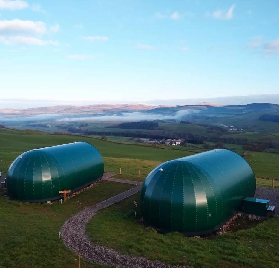 Further Space At Hillhead Farm Luxury Glamping Pods, Dumfries, Scotland מראה חיצוני תמונה